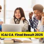 ICAI CA Final Result 2025